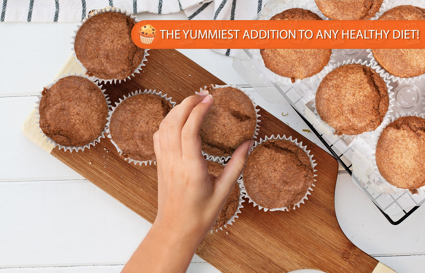 Carbolicious Cappuccino Muffin Low-Carb Sugar Free Keto Friendly 6 Pack 2g Net Carbs.