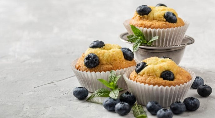 The Health Benefits of Almonds in Blueberry Almond Muffins