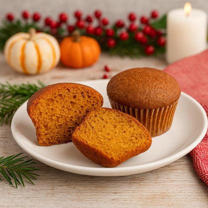 Carbolicious Pumpkin Spice Muffins, Low-Carb Sugar-free Keto Atkins friendly