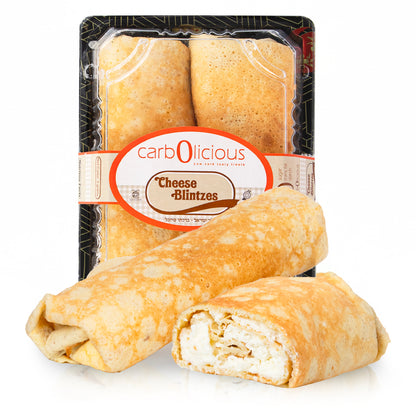 Carbolicious Low-Carb Cheese Blintzes, KETO ATKINS Friendly Sugar-Free