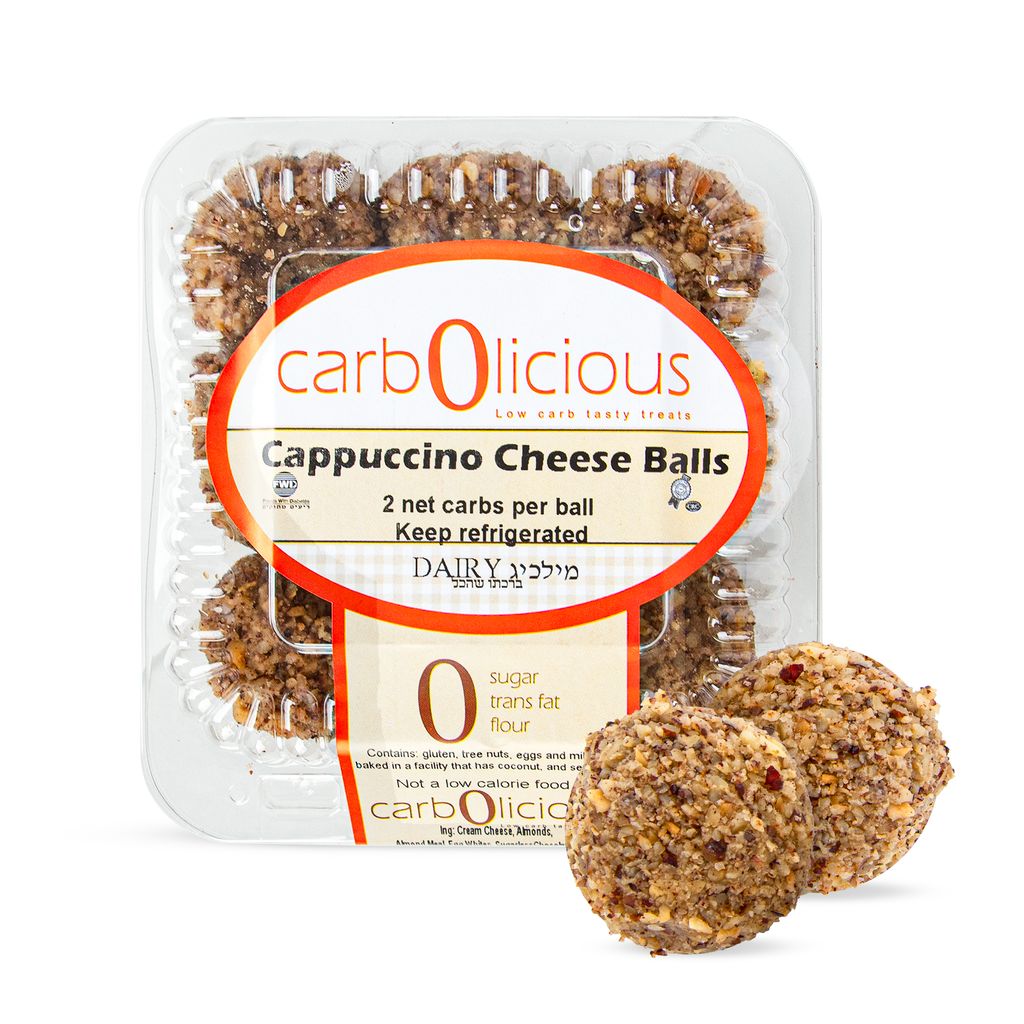 Carbolicious Cheese Balls Low-Carb Sugar Free – Keto, Atkins Diet friendly