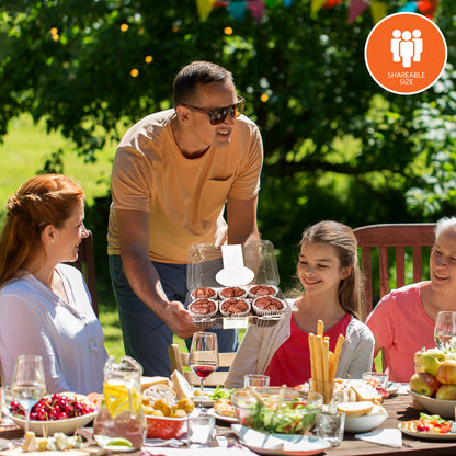 Carbolicious Chocolate Muffin Low-Carb Sugar-Free - 6 Pack - Only 3g Net Carbs per Muffin!