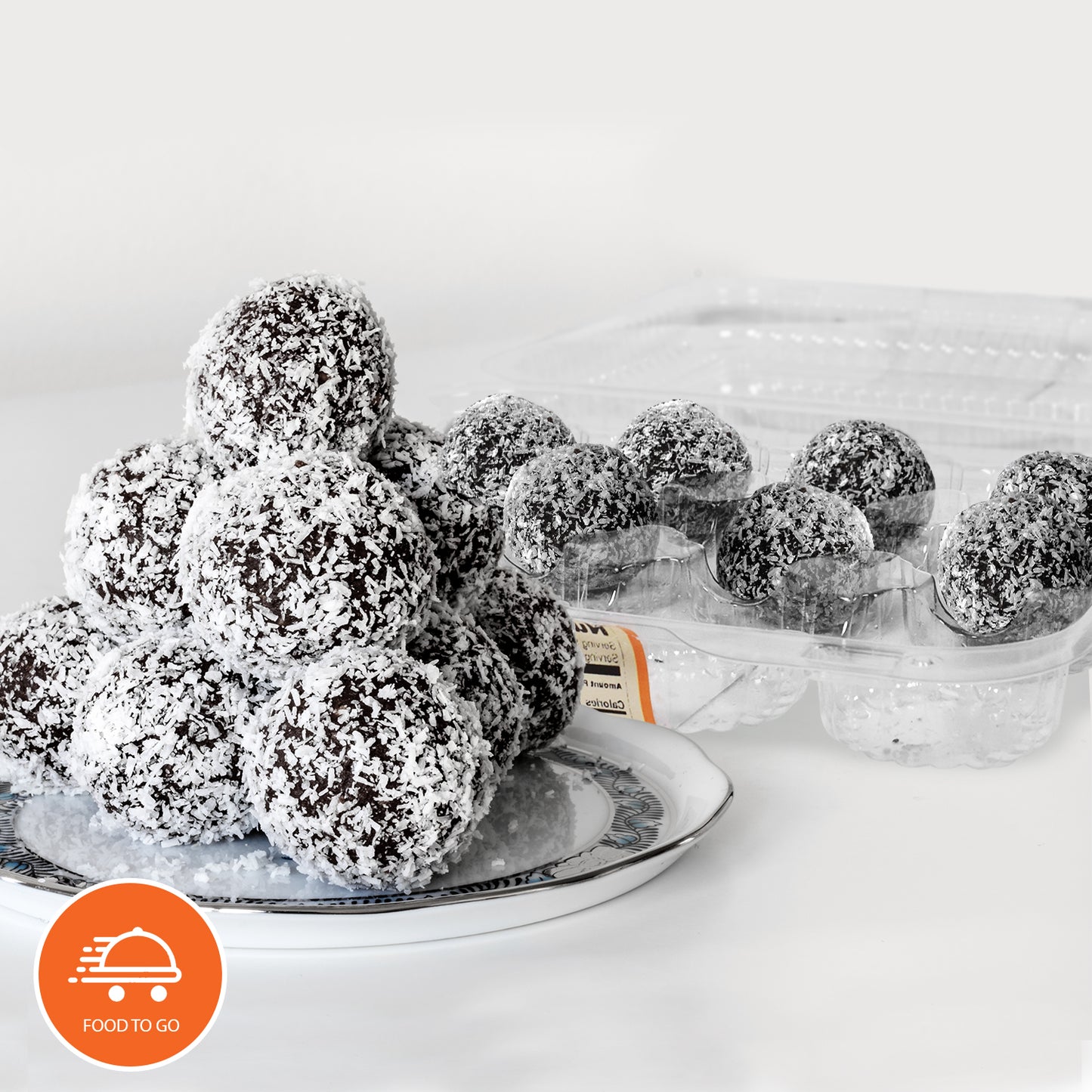 Carbolicious Rum Balls Low-Carb Sugar free - 12 Pack - 1g Carb Per Ball