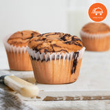 Low Carb Marble Muffin - 6 Pack - Only 3 grams Net Carbs per Muffin and great tasting!<br/><font color="ED2939">Please freeze product until ready to use</font>